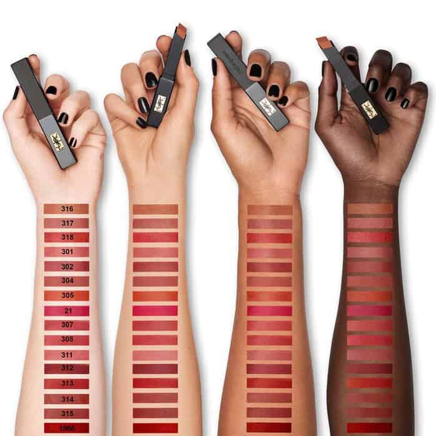 Batom Semi-Matte Rouge Pur Couture The Slim Velvet Radical