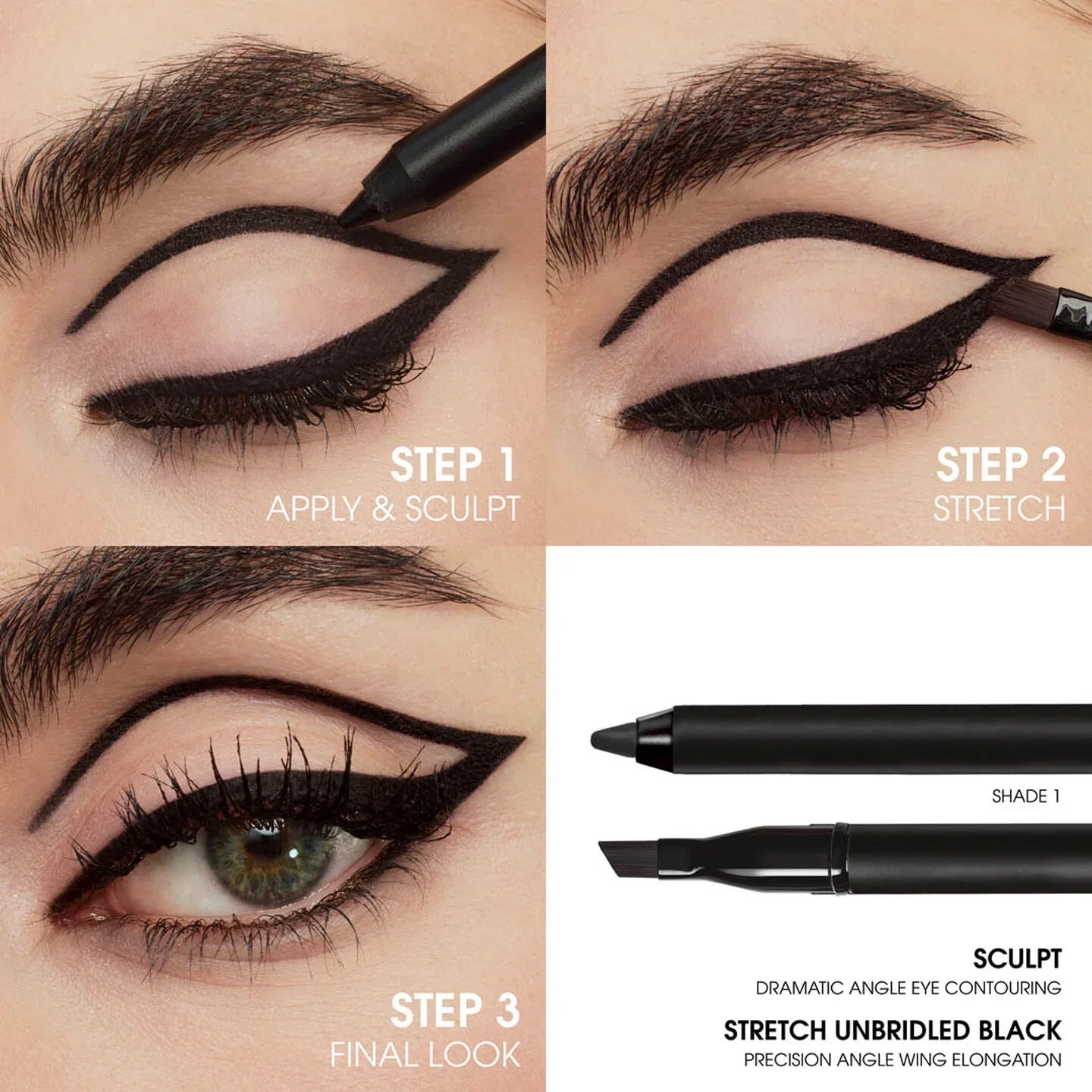 Lápis Delineador YSL Lines Liberated Eye Pencil